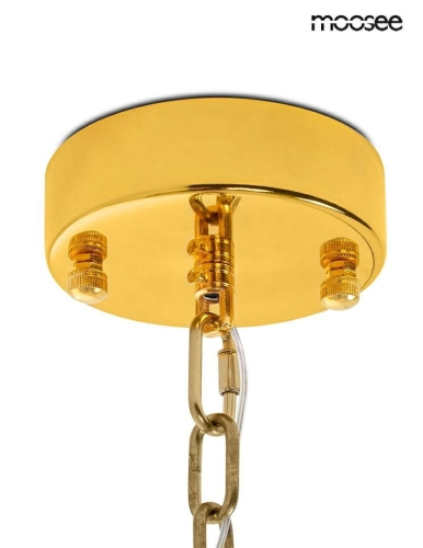 MOOSEE lampa wisząca IMPERO złota