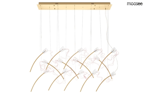 MOOSEE lampa wisząca TULIPPE 14 LINE złota
