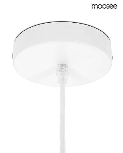 MOOSEE lampa wisząca NEST 40 biała