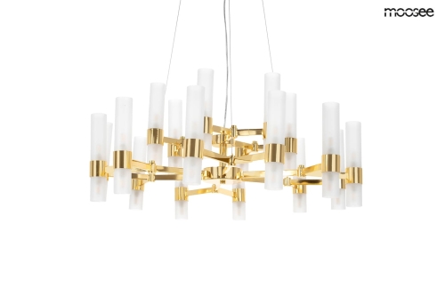 MOOSEE lampa wisząca TUBS 18 złota