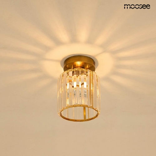 MOOSEE lampa sufitowa / plafon REY złota