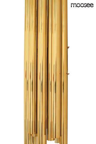MOOSEE lampa ścienna TUBO złota
