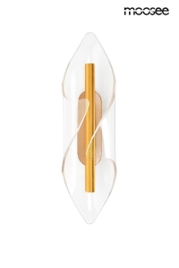 MOOSEE lampa ścienna FROST złota