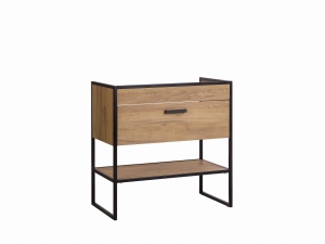 COMAD Szafka pod umywalkę 80cm 1 szuflada BROOKLIN 821 FSC