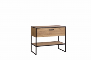 COMAD Szafka pod umywalkę 90cm 1 szuflada BROOKLIN 827 UN FSC
