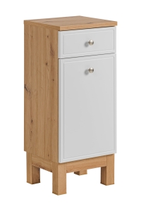 COMAD Szafka dolna 35cm 1 Drzwi 1 Szuflada SAMOA WHITE 810 FSC