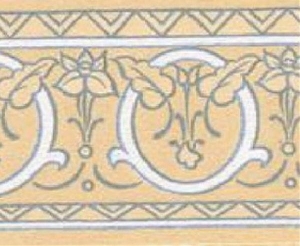 Tapeta dekoracyjna Sandudd Isoäidin aikaan 4838-3 (border)