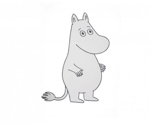 Tapeta dekoracyjna Sandudd Moomin 5181-4