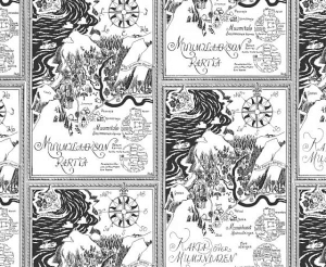 Tapeta dekoracyjna Sandudd Moomin 2019 5348-1