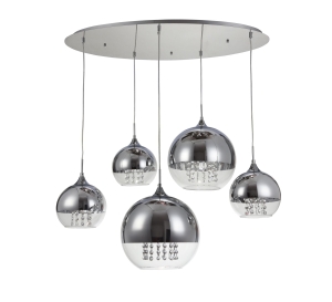 Lampa wisząca Maytoni Pendant Fermi P140-PL-170-5-N