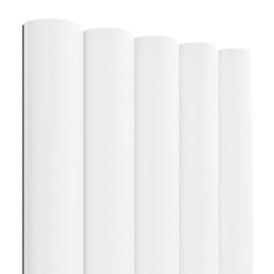 Panel ryflowany Lameo MDF - Biały Mat