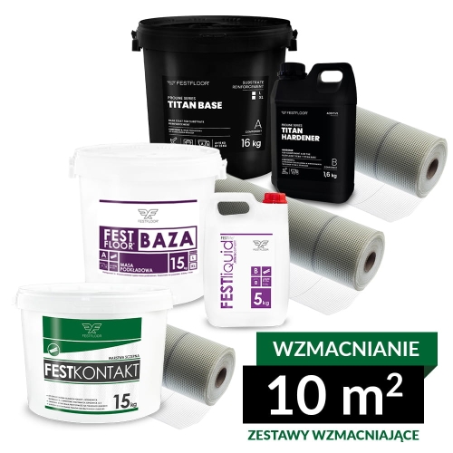 Zestaw do wzmacniania podłoża FESTFLOOR  - 10m²