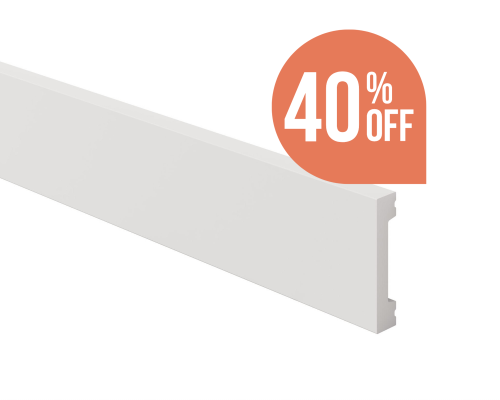 Listwa ścienno-przypodłogowa Select S5913OW