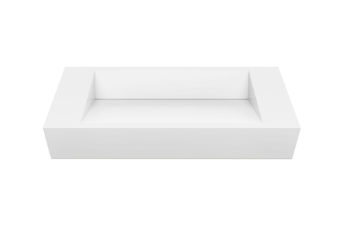 Umywalka Cristalstone Linea Diago 80 x 30 x 12 cm 