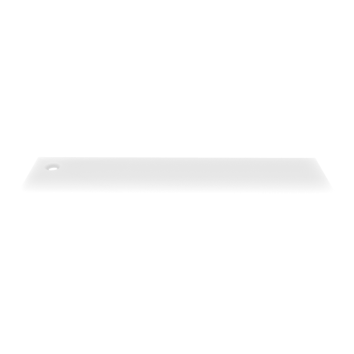 Brodzik z odpływem tradycyjnym na wymiar 100-300 x 80 x 5 cm - lewy