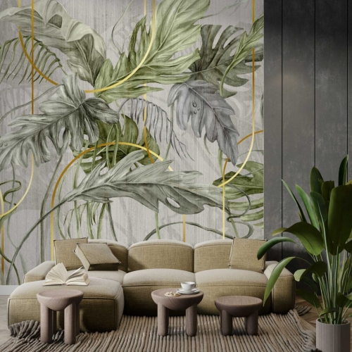 fototapeta-wall-and-more-verde-zlote-linie.jpg