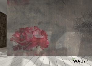 WallyArt tapeta Peonia 0069-01