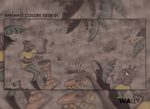 WallyArt tapeta Africanism 0228-01