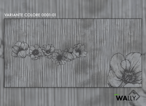 WallyArt tapeta Anemone 0001-01