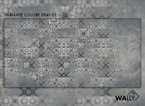 WallyArt tapeta Azul 0041-02