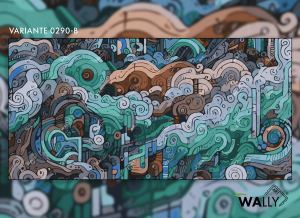 WallyArt tapeta Bauhaus 0290-B