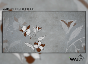 WallyArt tapeta Bloom 0003-01