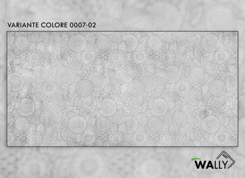 WallyArt tapeta Curly 0007-02