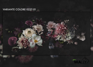 WallyArt tapeta Dahlia 0227-01