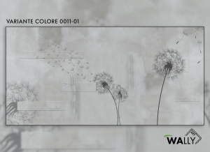 WallyArt tapeta Dandelion 2.0 0011-01