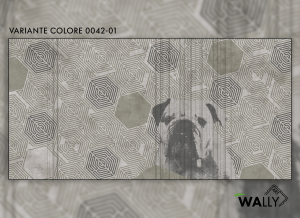 WallyArt tapeta Darla 0042-01
