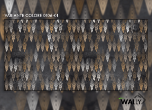 WallyArt tapeta Flakes 0106-01