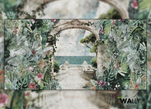 WallyArt tapeta Fleur LE-02/01