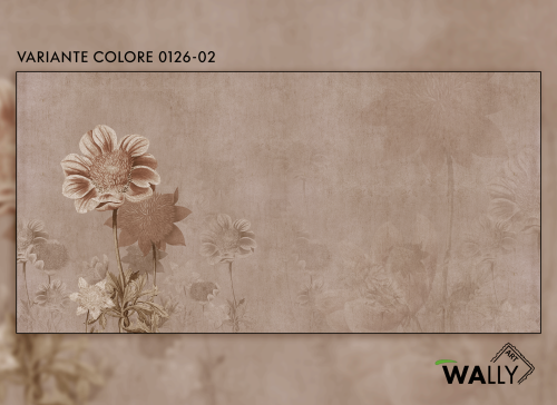 WallyArt tapeta Flora 0126-02