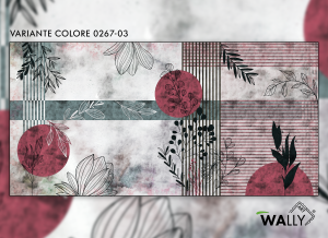 WallyArt tapeta Flow 0267-03