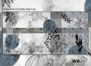 WallyArt tapeta Flow 0267-04