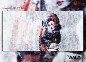 WallyArt tapeta Geiko Aoi LE-09/01