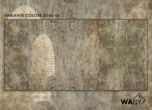 WallyArt tapeta Grid 0046-01