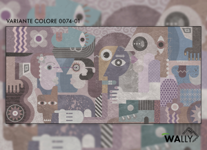 WallyArt tapeta Harmony 0074-01