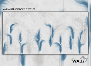 WallyArt tapeta Indaco 0252-01