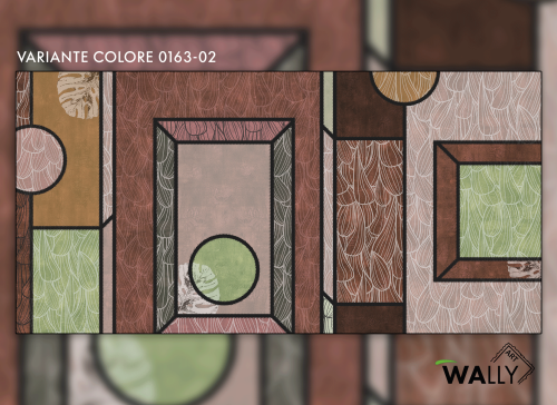 WallyArt tapeta Ira 0163-02