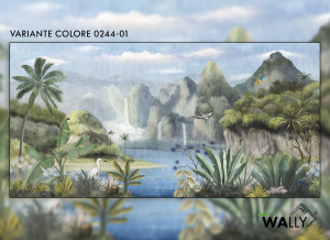 WallyArt tapeta Kahiwa 0244-01