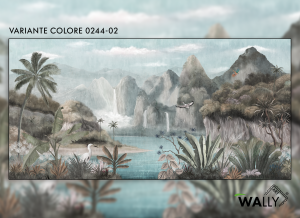 WallyArt tapeta Kahiwa 0244-02