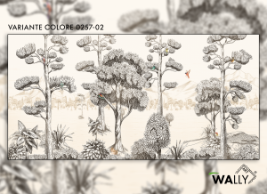WallyArt tapeta La Belle Saison 0257-02