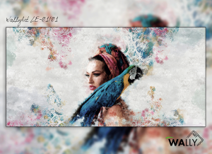 WallyArt tapeta Lady Ara LE-01/01