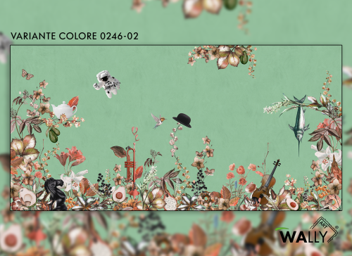 WallyArt tapeta Madness 0246-02