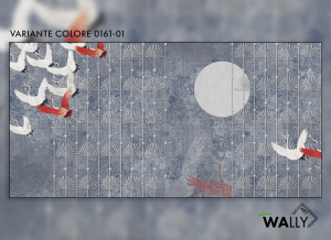 WallyArt tapeta Marabu 0161-01