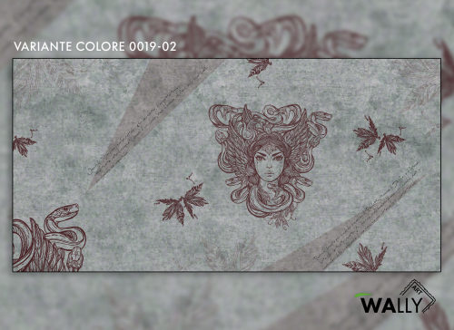 WallyArt tapeta Medusa 0019-02