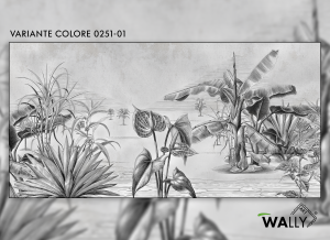 WallyArt tapeta Melville 0251-01