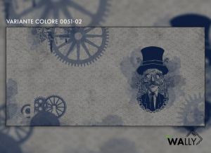 WallyArt tapeta Mr. Cog 0051-02