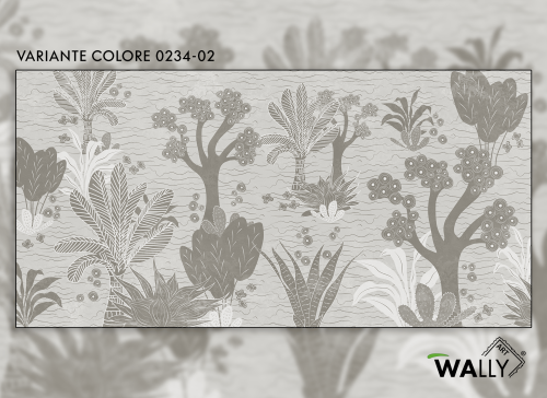 WallyArt tapeta Netia 0234-02